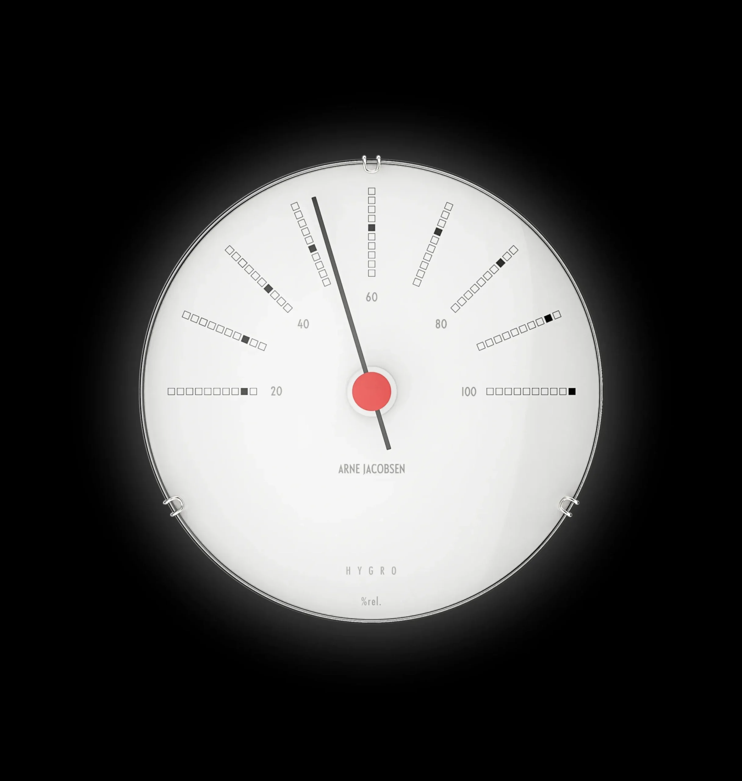 Arne Jacobsen Clocks Hygrometer Ø12 cm i hvid | Køb her Clearance