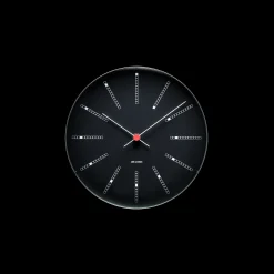 Arne Jacobsen Clocks Vægur Ø21 cm i sort | Køb her Sale