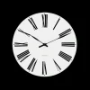 Arne Jacobsen Roman Vægur Ø48 cm hvid/sort | Køb her New