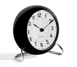 Arne Jacobsen Station Bordur Ø11 cm hvid/sort | Køb her Hot
