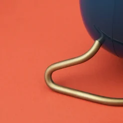 Arne Jacobsen Station Bordur Ø11 cm petroleum/hvid | Køb her Sale