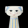 Bjørn Wiinblad Vase H18.5 cm i blå fra serien Eva | Køb her Best