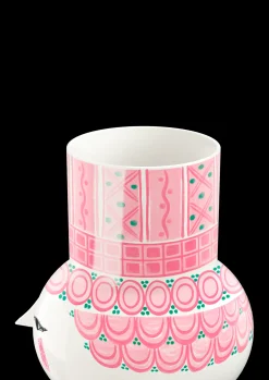 Bjørn Wiinblad Vase H15 cm i rosa fra serien Olga | Køb her Hot