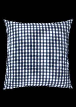 JUNA Bæk&Bølge Pudebetræk 60x50 cm mørk blå/hvid | Rosendahl.com