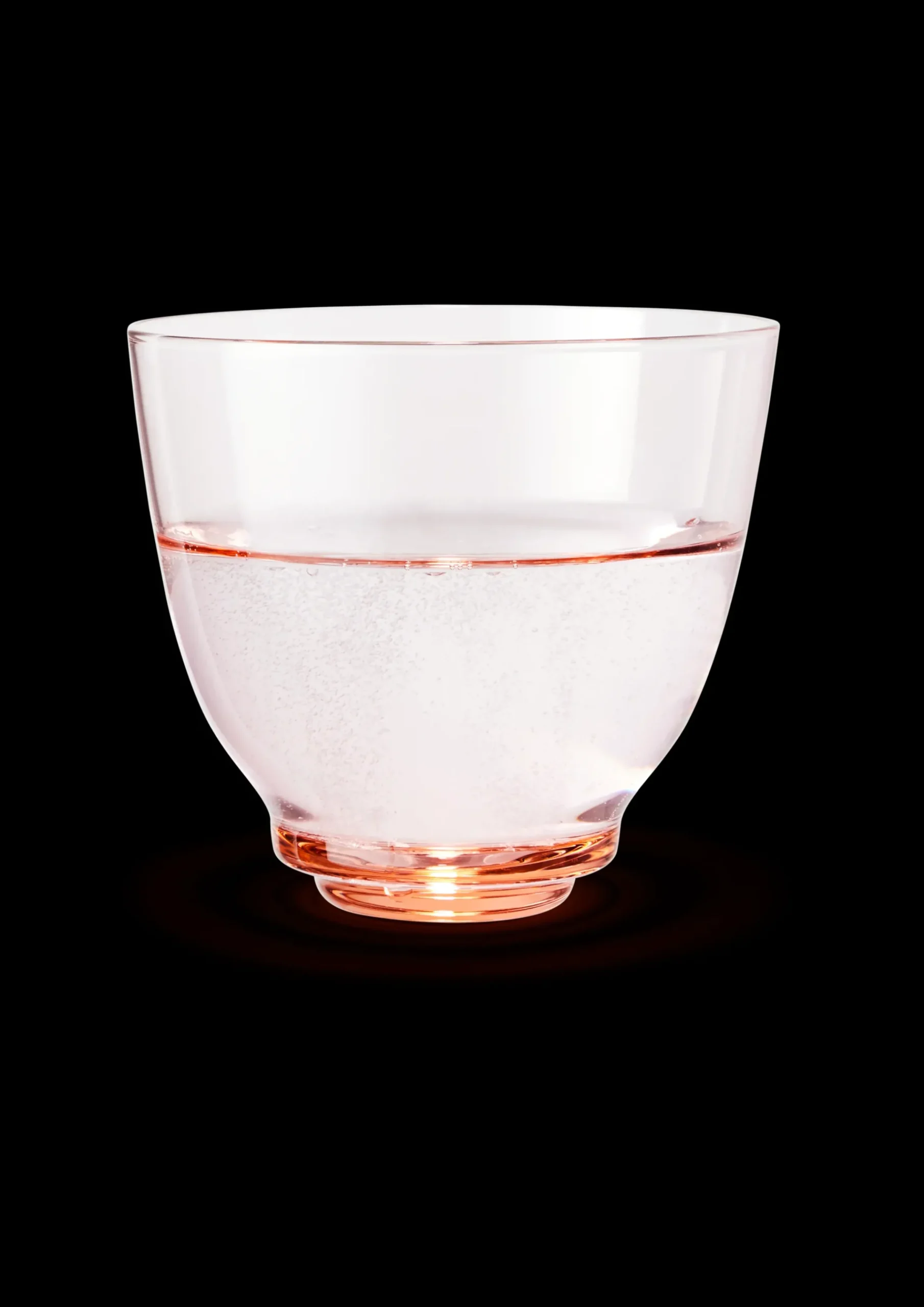 Holmegaard Flow Vandglas 35 cl champagne | Køb her Outlet