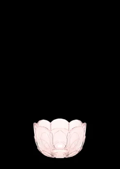 Holmegaard Lily Fyrfadsstage Ø7 cm cherry blossom | Køb nu Clearance