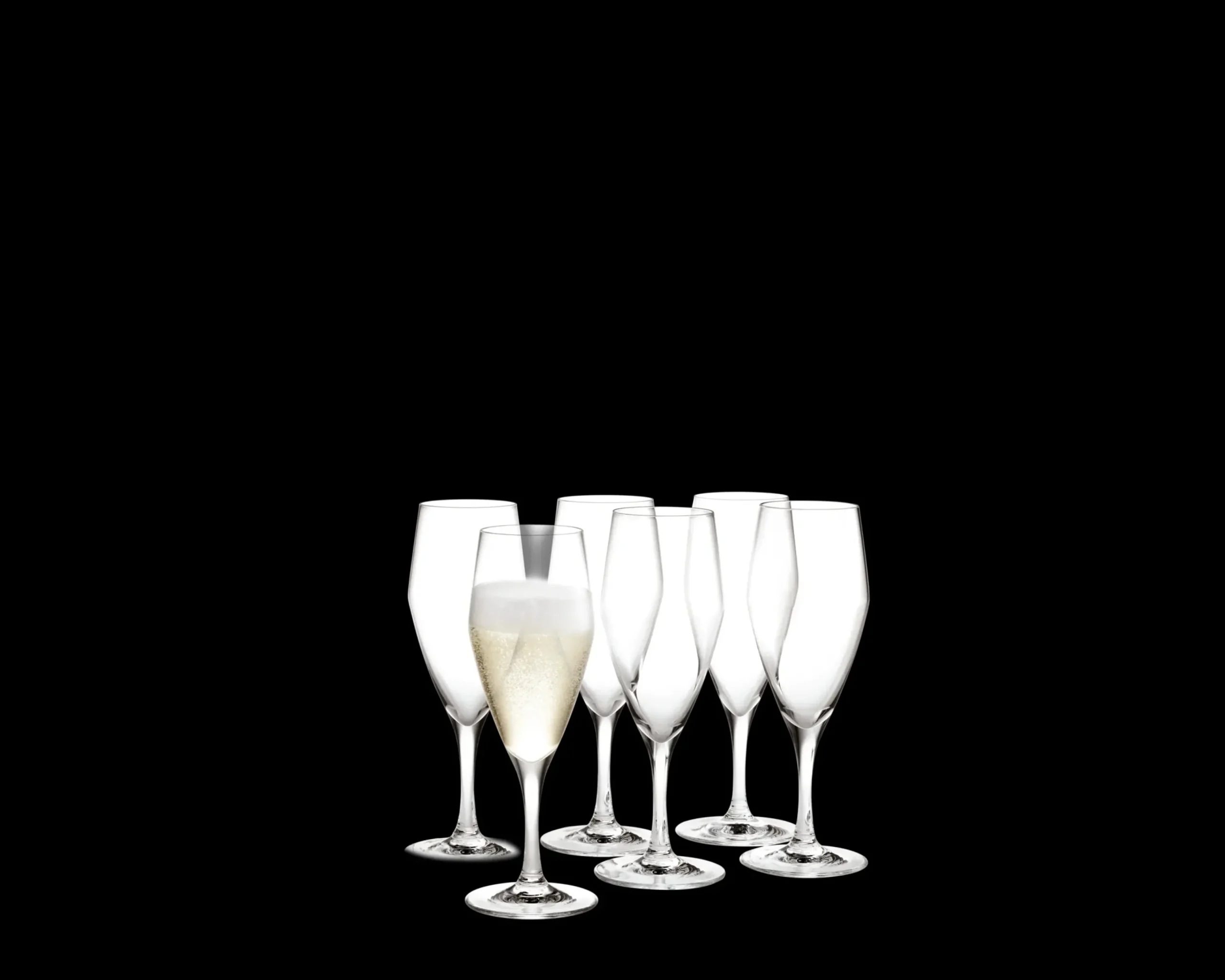 Holmegaard Perfection Champagneglas klar 6 stk. | Køb her Sale
