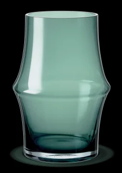 Holmegaard Vase H21 cm i grøn fra serien ARC | Køb her Outlet