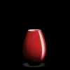 Holmegaard Vase H20.5 cm i rød fra serien Cocoon | Køb her New