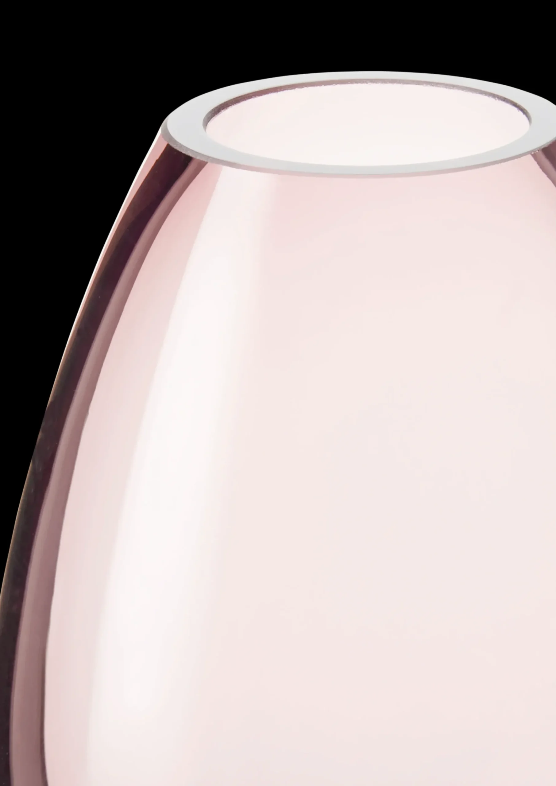 Holmegaard Vase H11.5 cm i rosa fra serien Cocoon | Køb her Discount