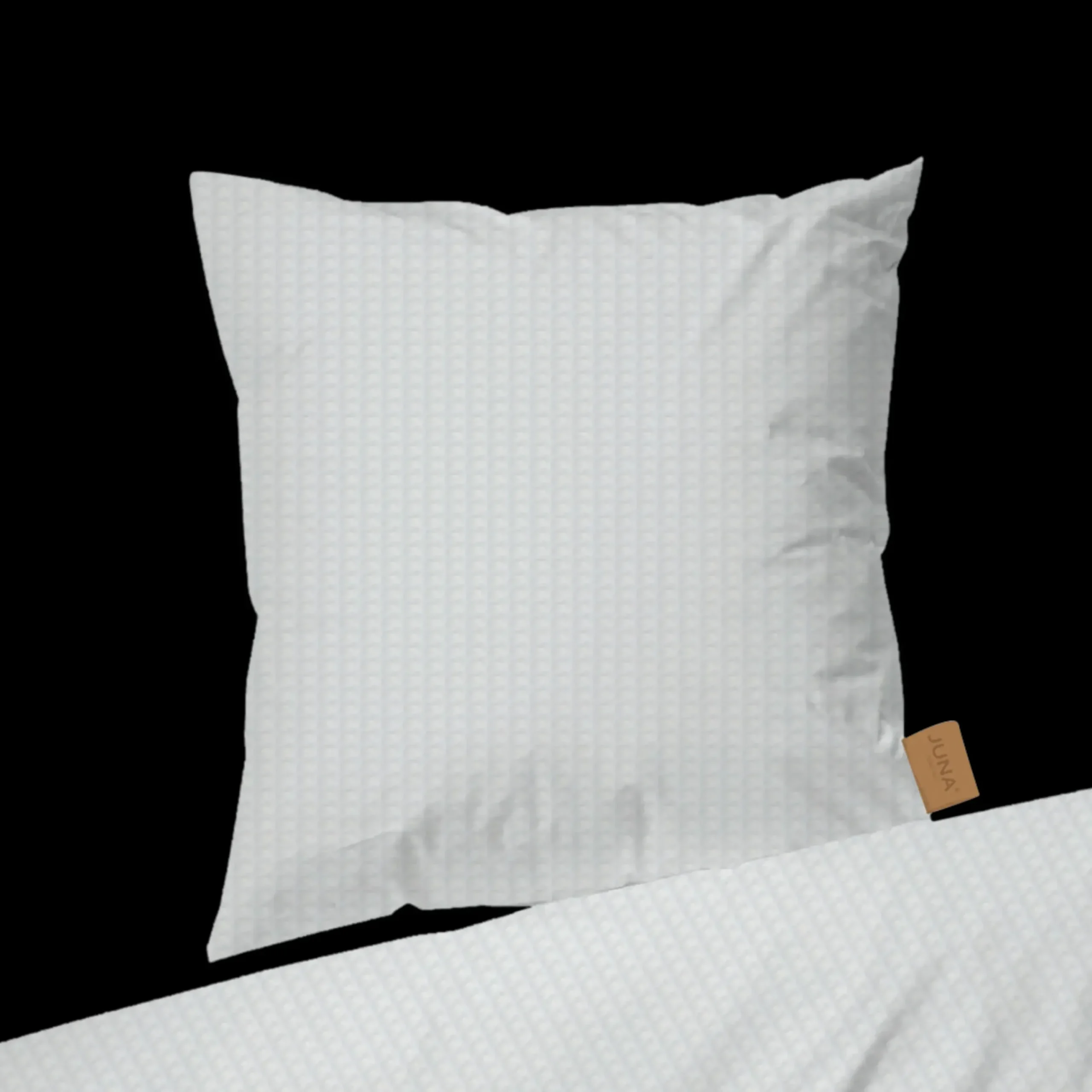 JUNA Hvidt pudebetræk | 50x70 | Gratis levering | Køb her Discount