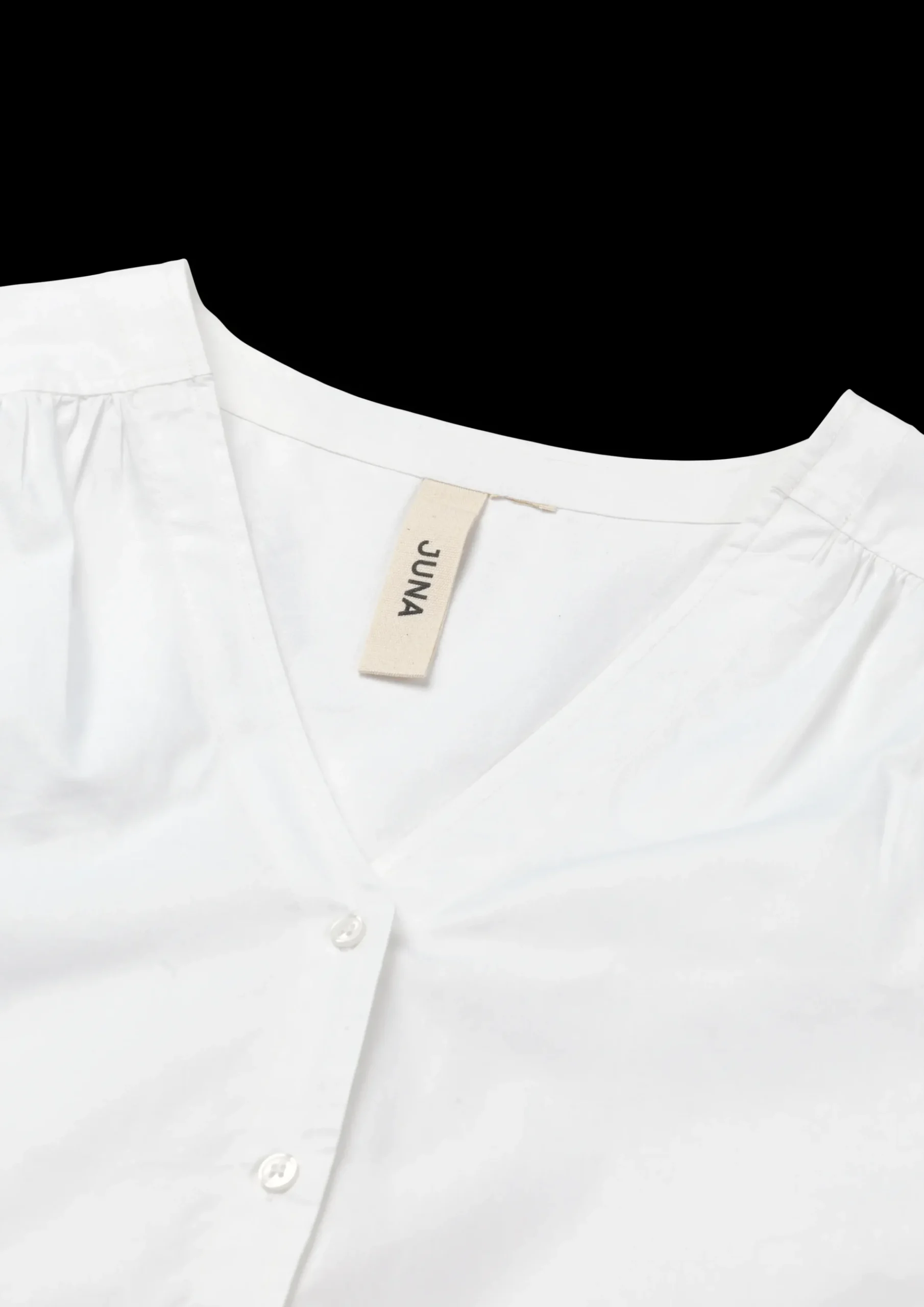 JUNA Adele shirt XS i hvid fra serien Soft | Køb her Best