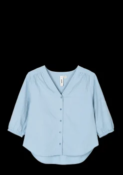 JUNA Aristo Adele shirt XS lys blå | ROSENDAHL DK Online