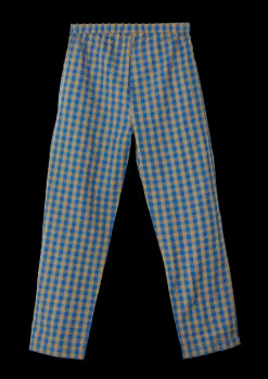 JUNA Bæk&Bølge Barbara pants XS blå/okker | Køb her Online