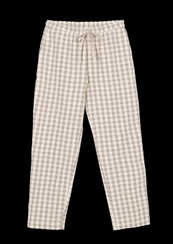 JUNA Bæk&Bølge Barbara pants XS grå/birk | Køb her Outlet