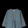 JUNA Bæk&Bølge Irene shirt S/M blå/okker - Køb her