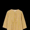 JUNA Bæk&Bølge Irene shirt XS pink/okker | Køb her Best