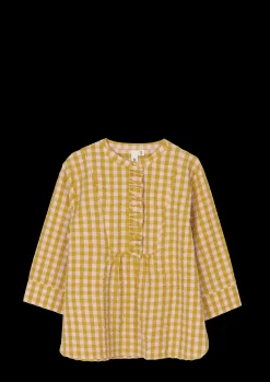 JUNA Bæk&Bølge Irene shirt XS pink/okker | Køb her Best