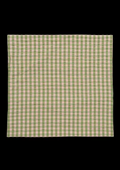 JUNA Bæk&Bølge Pudebetræk 63x60 cm grøn/soft pink DK Sale