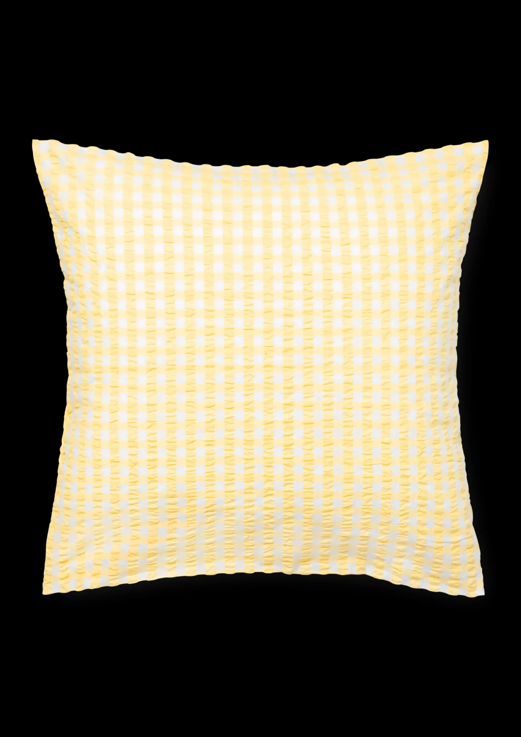 JUNA Bæk&Bølge Pudebetræk 63x60 cm gul/hvid DK | Køb her Discount