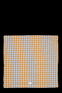 JUNA Bæk&Bølge Pudebetræk 63x60 cm lys blå/sand DK | Køb her Best