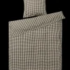 JUNA Bæk&Bølge Sengetøj 140x220 cm sort/sand DK | Køb her Outlet