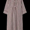 JUNA Bæk&Bølge Sonja dress XS chokolade/hvid | Køb her Outlet