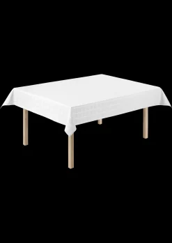 JUNA Brick Damaskdug 150x270 cm hvid - Køb her New