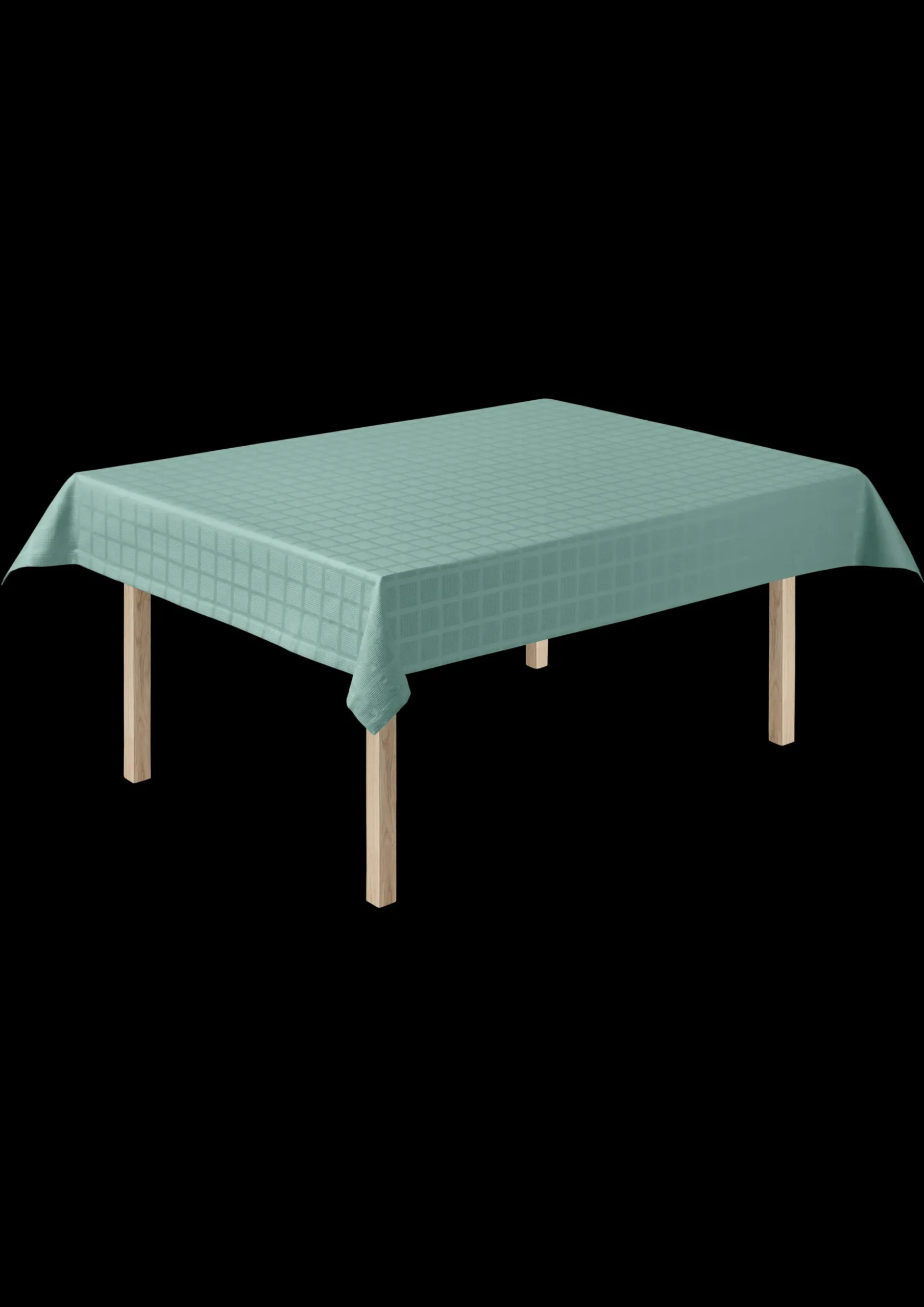 JUNA Damaskdug 150x320 cm i blå fra serien Brick | Køb her Clearance