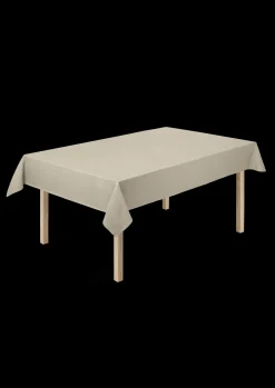 JUNA Damaskdug 150x350 cm i sand fra serien Piquet | Køb her Hot