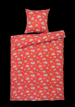 JUNA Grand Pleasantly Sengetøj 140x220 cm chili DK | Køb her Online
