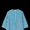 JUNA Irene shirt S/M i blå fra serien Bæk&Bølge | Køb her Clearance
