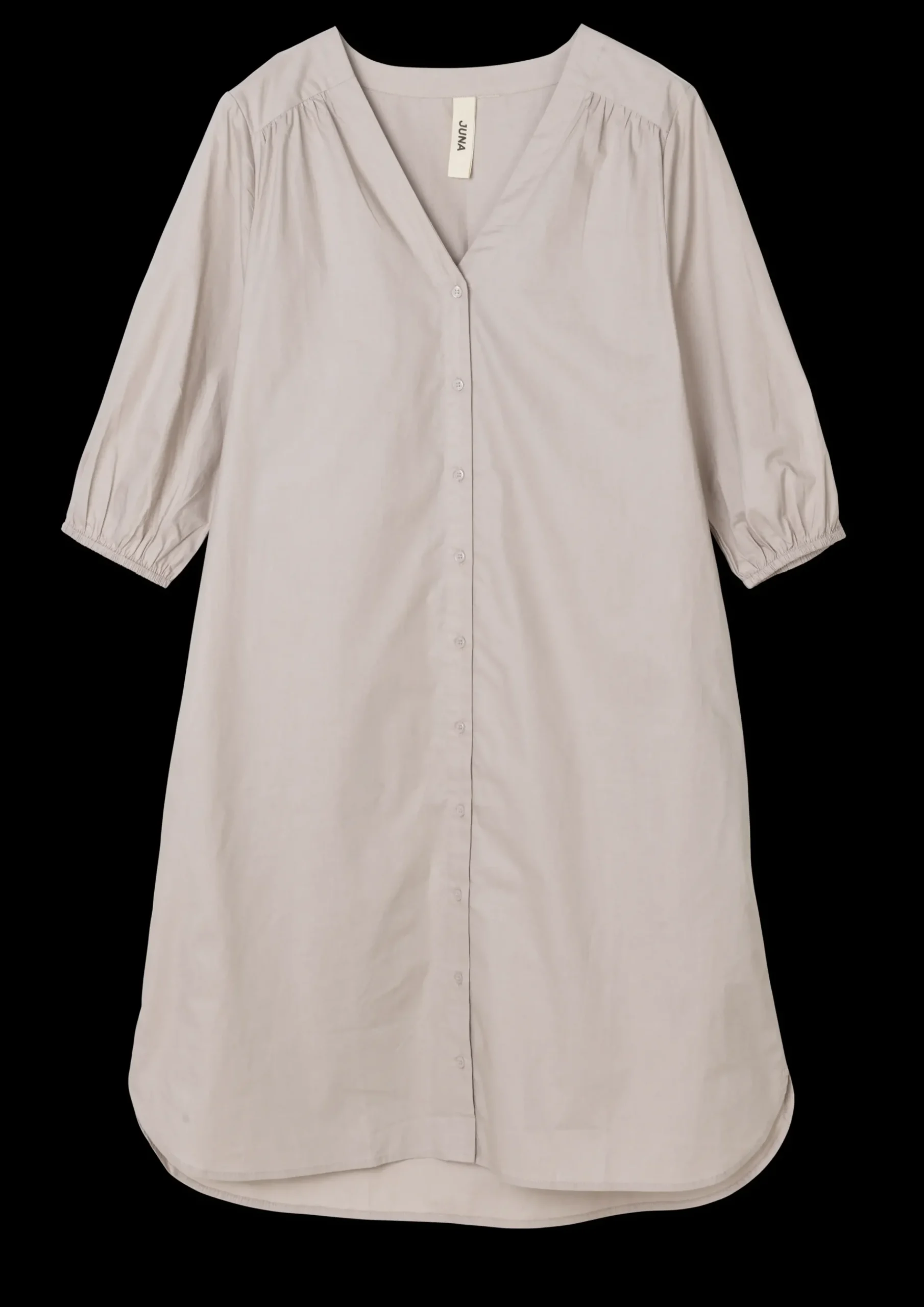 JUNA Laura dress XS i grå fra serien Soft | Køb her Online