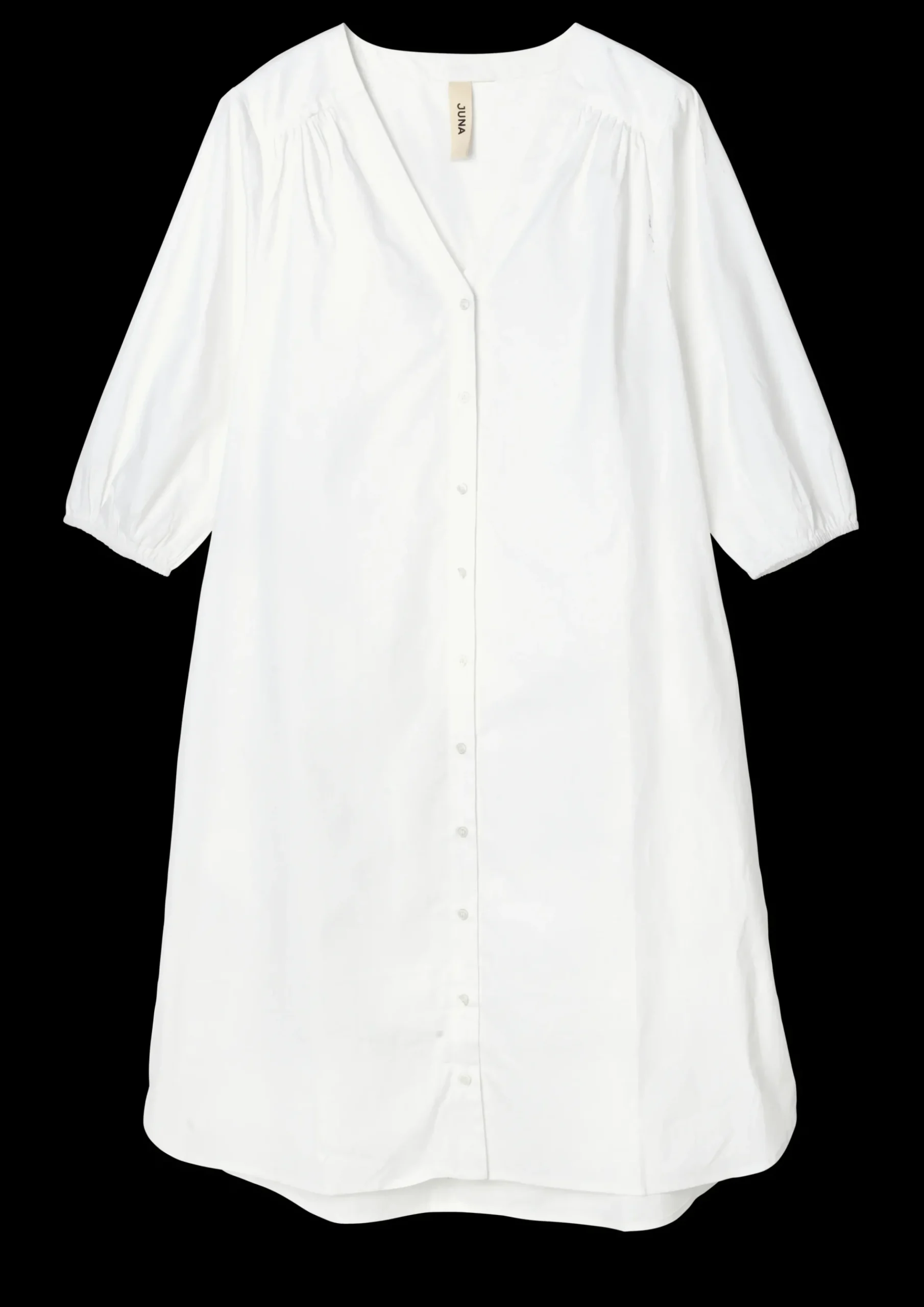 JUNA Laura dress XS i hvid fra serien Soft | Køb her Discount