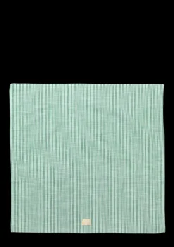 JUNA Monochrome Lines Pudebetræk 63x60cm grøn/hvid | Køb her New