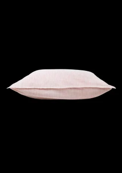 JUNA Monochrome Lines Pudebetræk 63x60 cm rosa/hvid Clearance