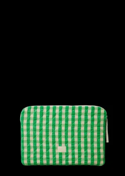 JUNA Olivia computer sleeve 36x25.5 cm i grøn | Køb her Sale