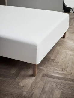 JUNA Percale Boxlagen 160x30x200 cm hvid | Køb her Online