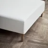 JUNA Percale Boxlagen 140x30x200 cm hvid | Køb her