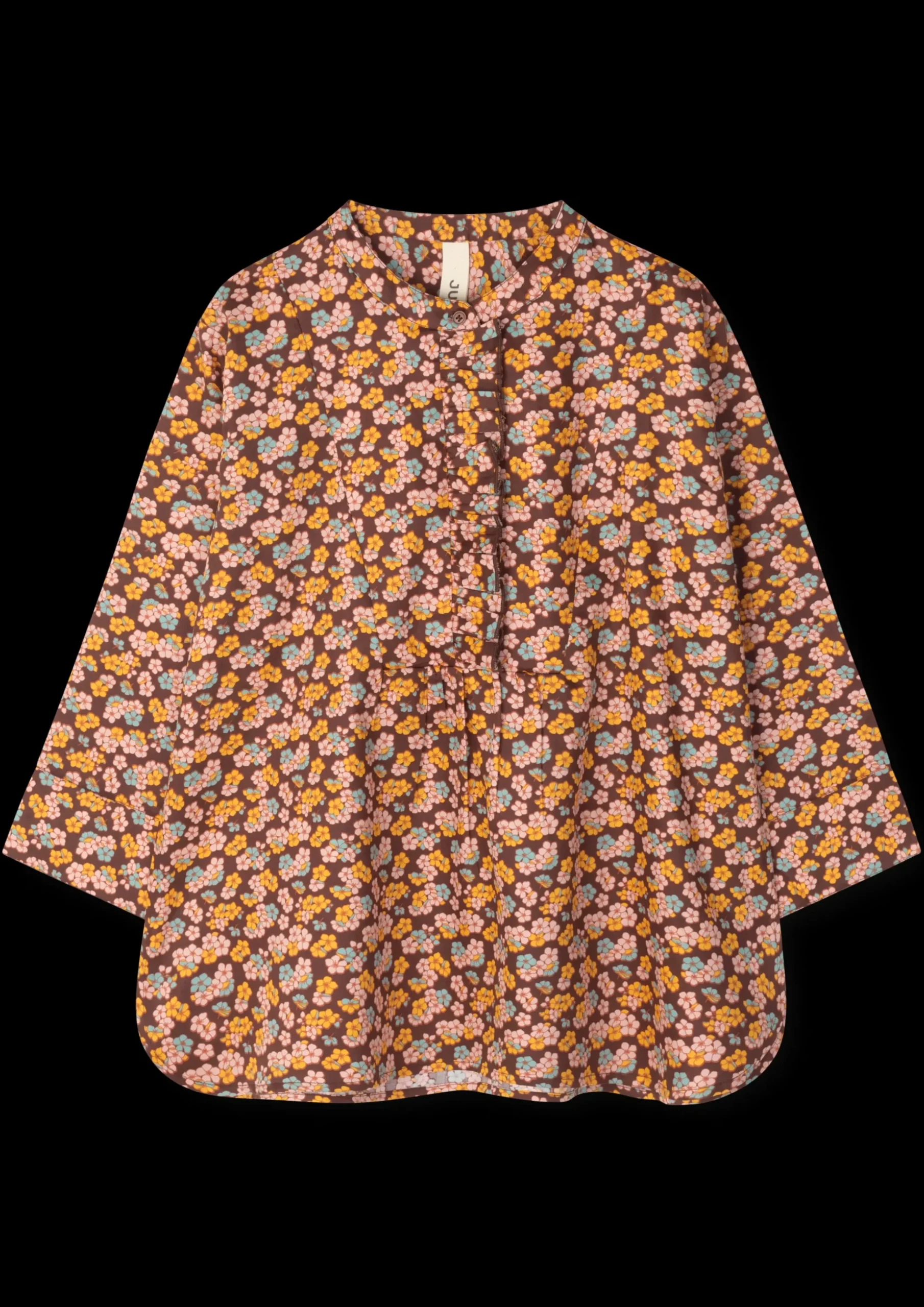JUNA Pleasantly Irene shirt XS chokolade | Køb her Best