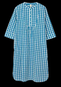JUNA Sonja dress S/M i blå fra serien Bæk&Bølge | Køb her Best