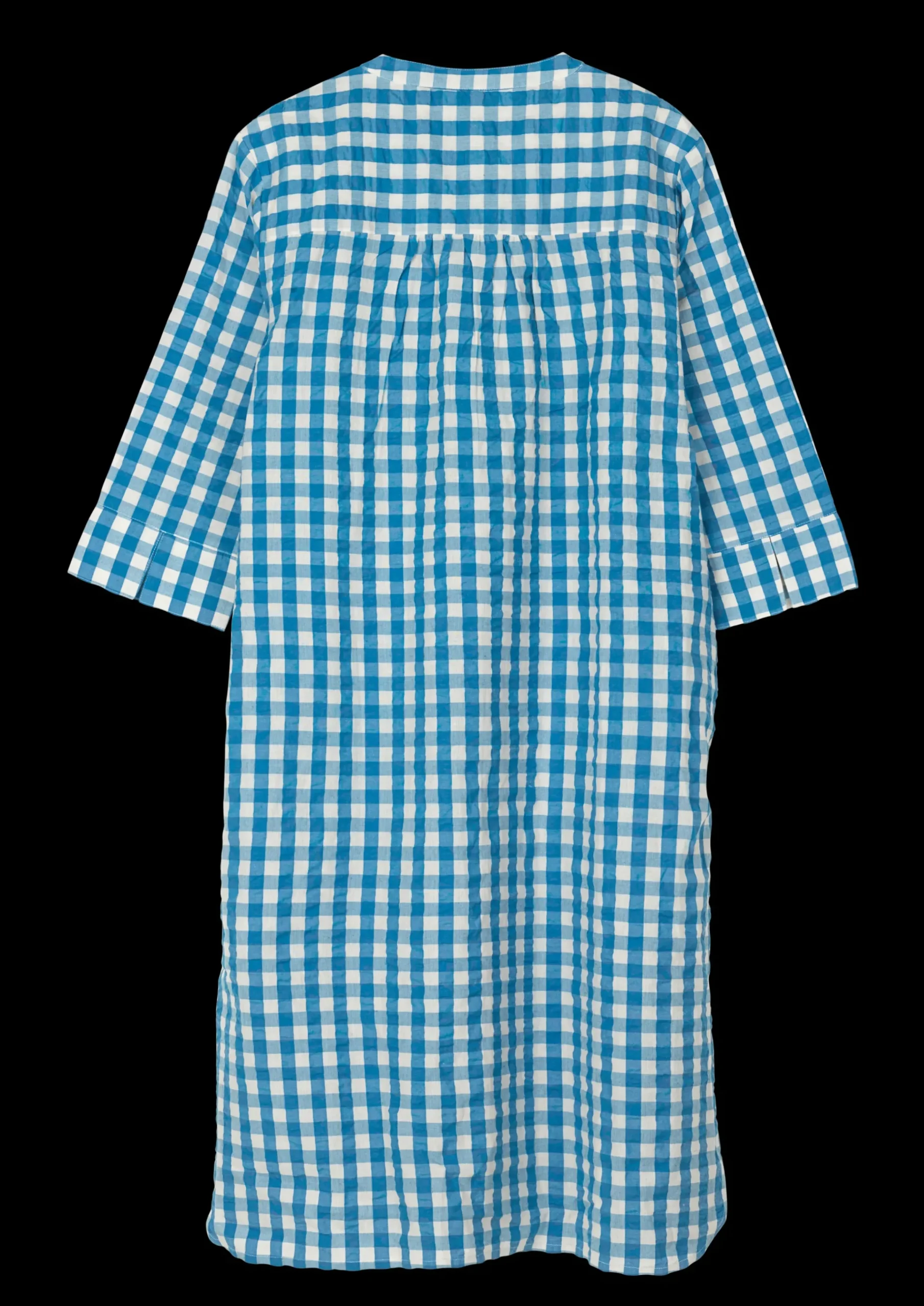 JUNA Sonja dress S/M i blå fra serien Bæk&Bølge | Køb her Best