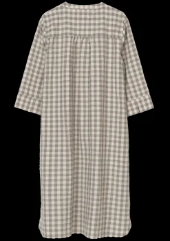 JUNA Sonja dress XS i grå fra serien Bæk&Bølge | Køb her Outlet
