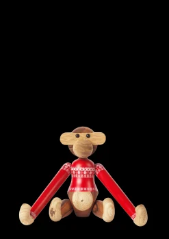 Kay Bojesen Abe Julesweater 2024 lille teak/limba | Køb nu Sale