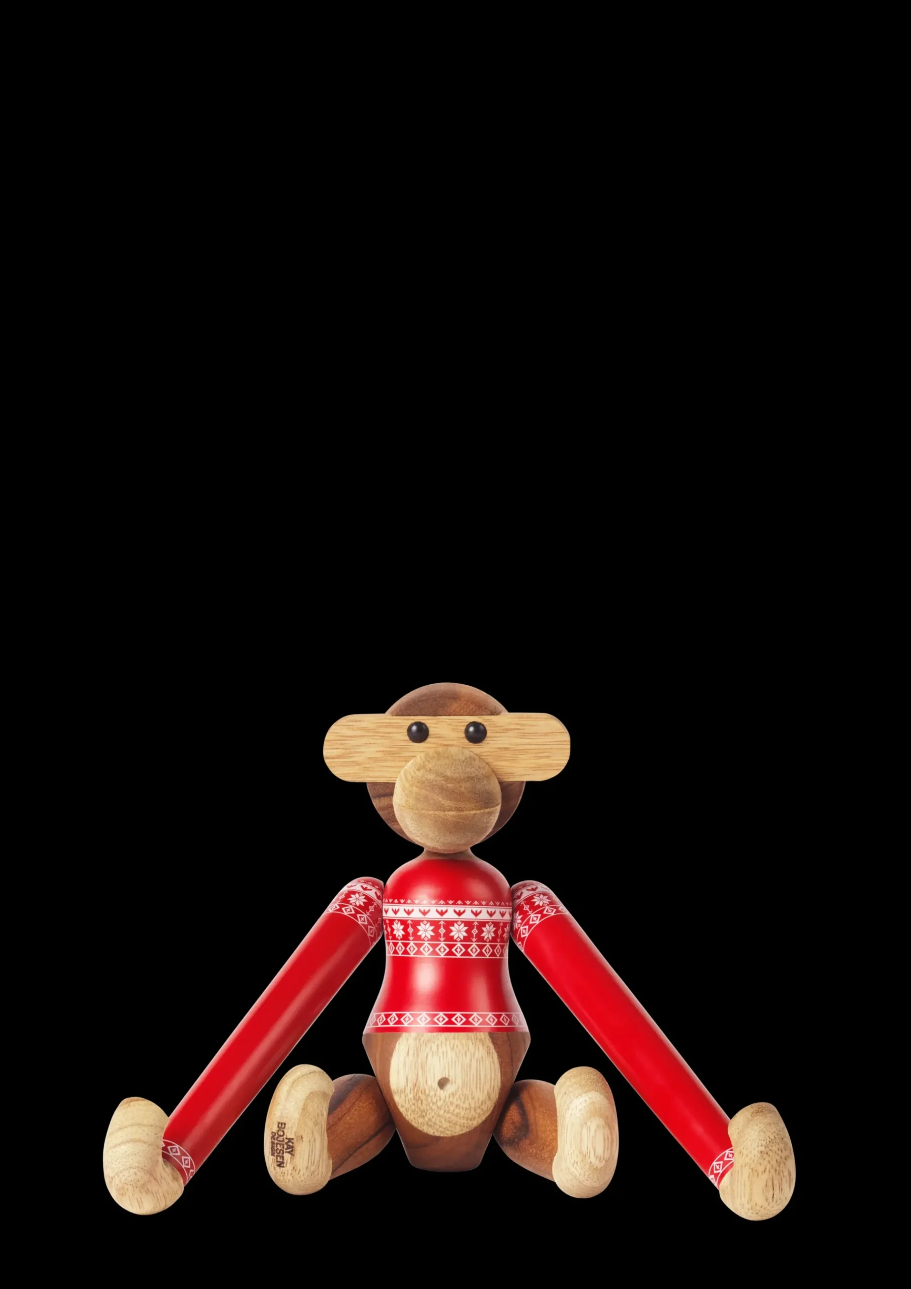 Kay Bojesen Abe Julesweater 2024 lille teak/limba | Køb nu Sale