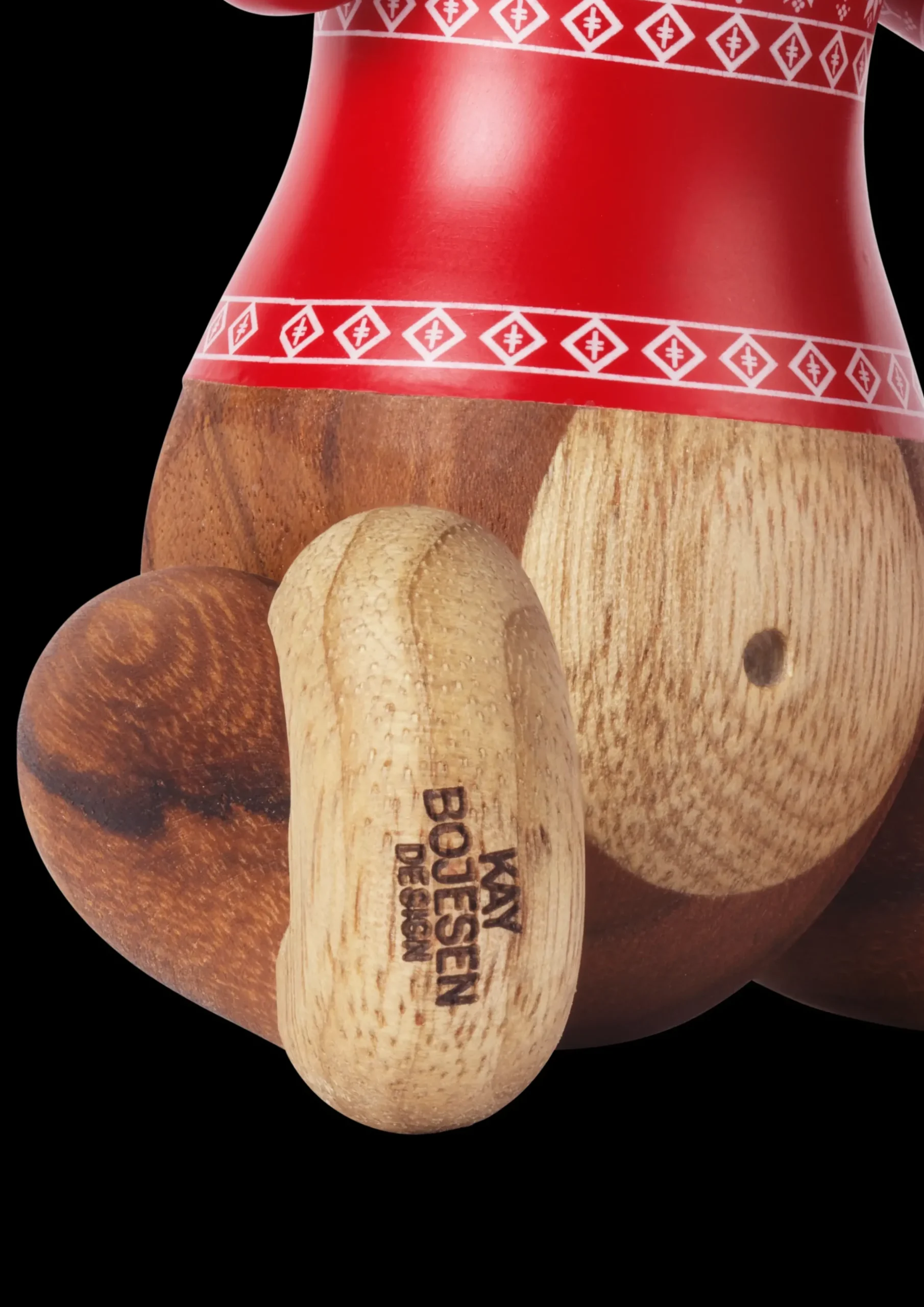 Kay Bojesen Abe Julesweater 2024 lille teak/limba | Køb nu Sale