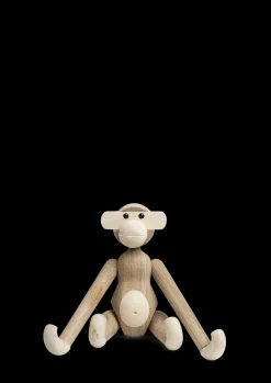 Kay Bojesen Abe lille i træ fra serien Monkey | Køb her Online