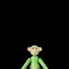 Kay Bojesen Abe mini i grøn fra serien Monkey | Køb her Best