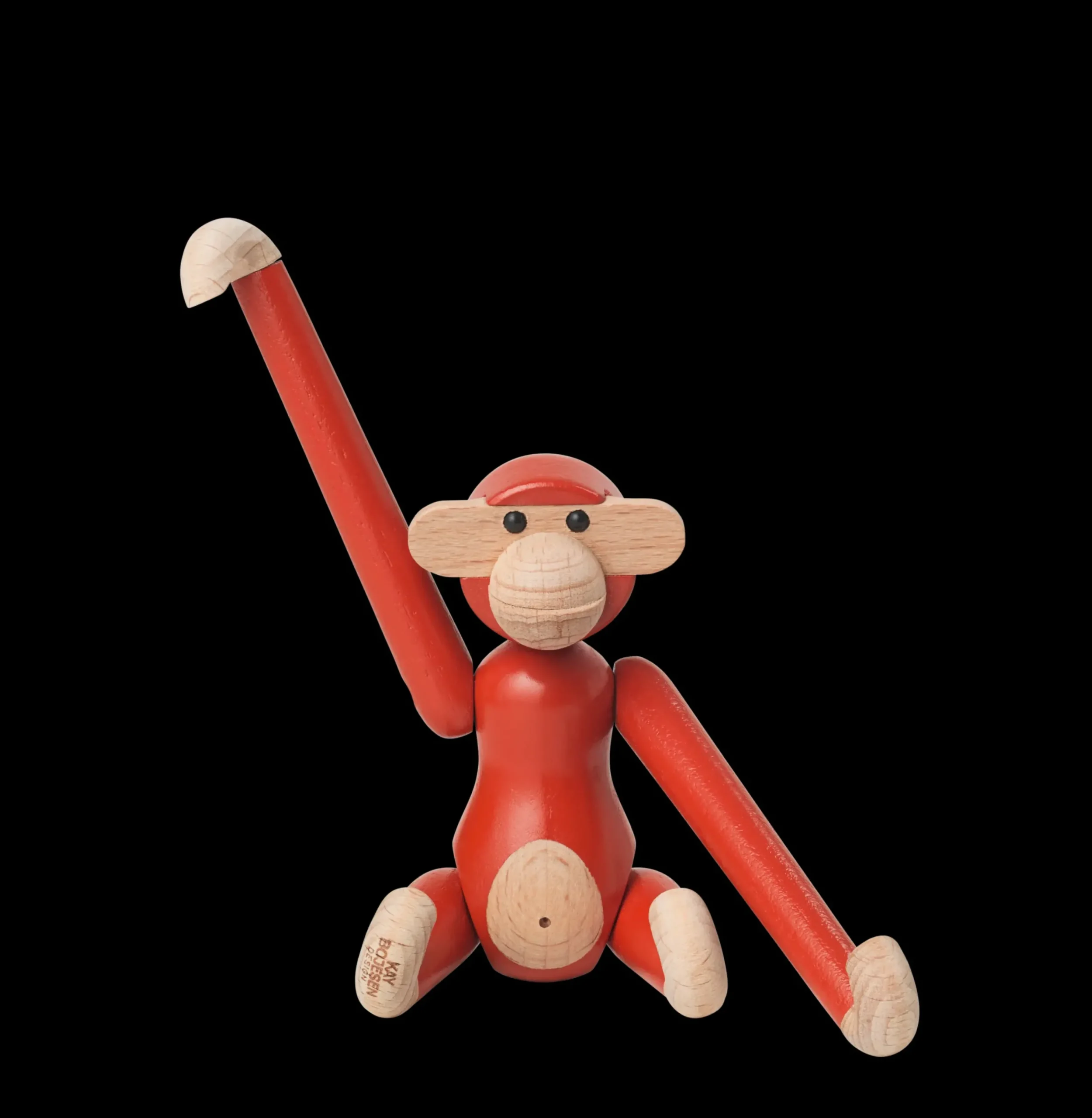 Kay Bojesen Abe mini i rød fra serien Monkey | Køb her Hot