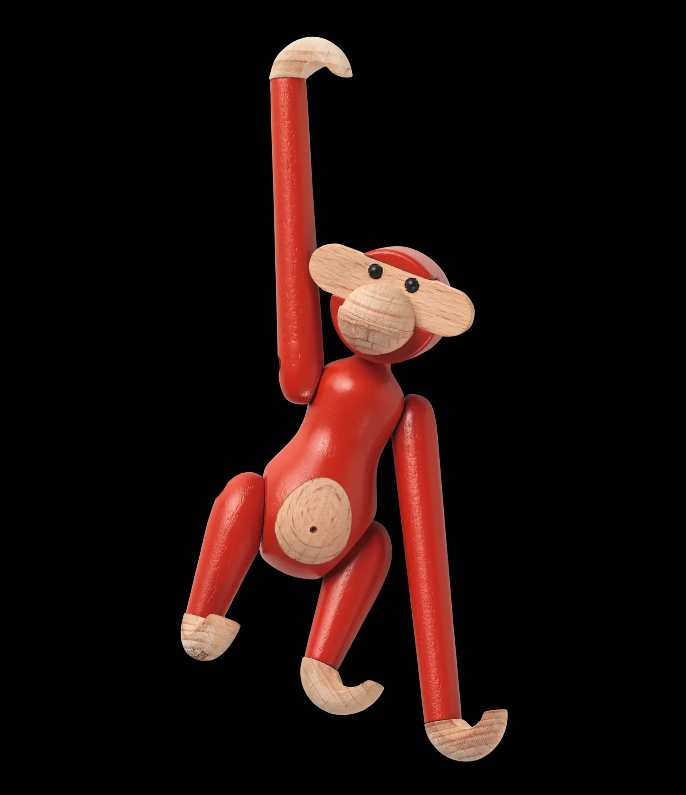 Kay Bojesen Abe mini i rød fra serien Monkey | Køb her Hot